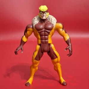 Sabretooth X-Men Marvel ToyBiz 1993 5.25" Figure